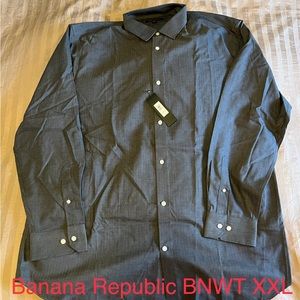 Men’s Banana Republic Button Down Dress Shirt XXL Brand New With Tags